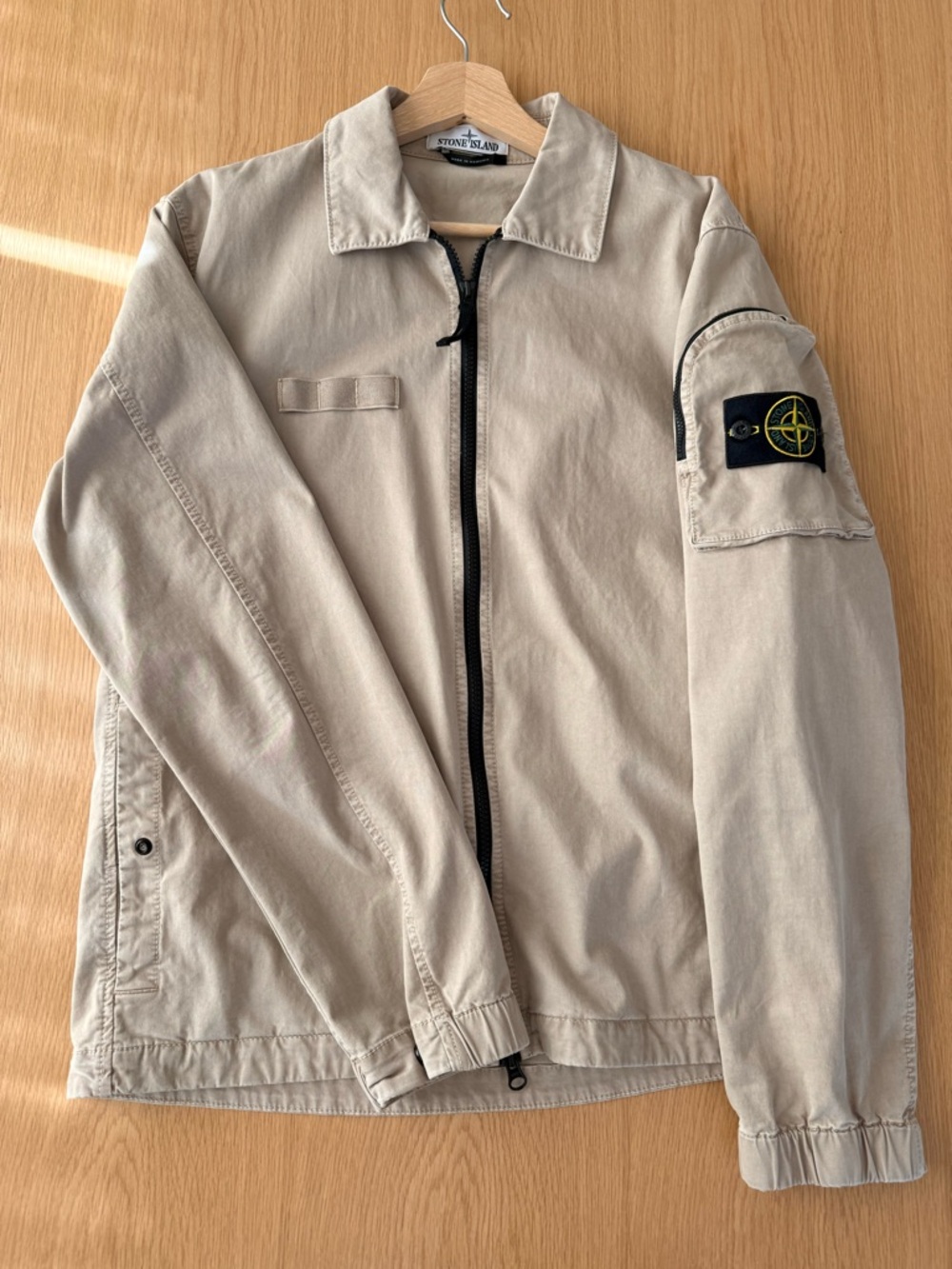 Stone Island Men's Beige Overshirt